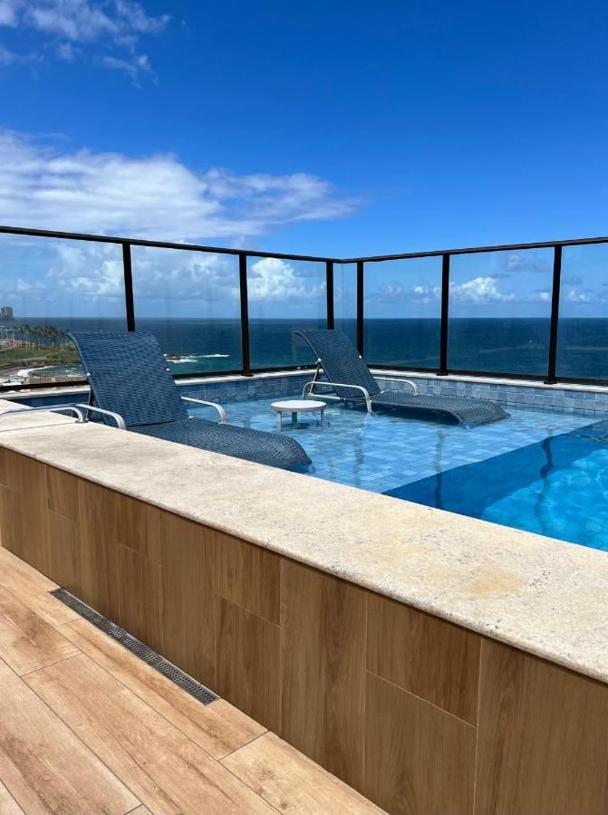 #1 Sofisticado Loft Vista Mar - Farol Da Barra Apartman Salvador Kültér fotó